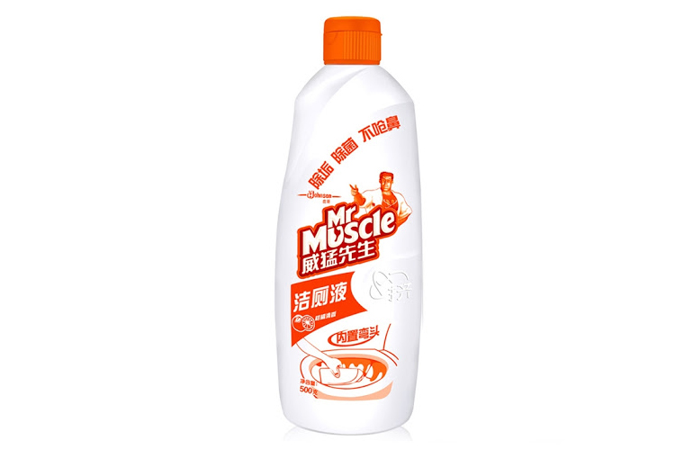MR MUSCLE CITRUS FLAVOURED TOILET BOWL CLEANER 500G
